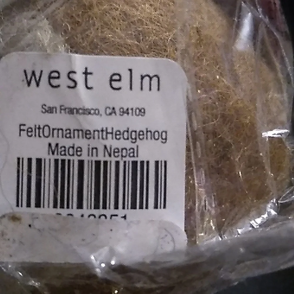 West Elm Christmas Ornaments